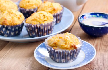 havuç ve portakal cupcakes