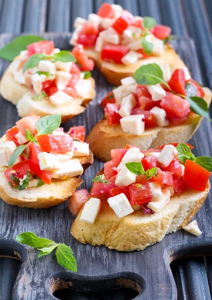 Bruschetta — Stock fotografie