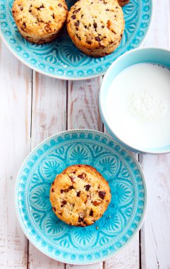 kayısı ve çikolatalı kek 