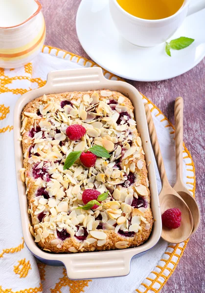 Berry pudding — Stock Photo, Image