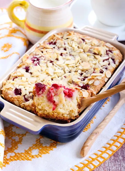 Berry pudding — Stock Photo, Image