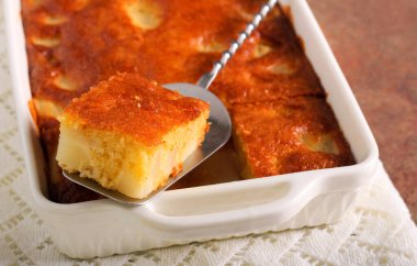 Armutlu yumuşak sünger keki