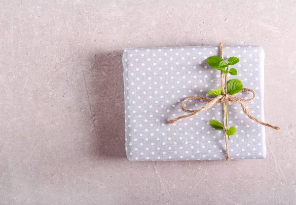 Eco Friendly Handmade Gift Zero Waste Concept — Stock Photo, Image