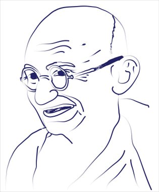 Creative vector illustration with beautiful design for 2nd October Gandhi Jayanti.
