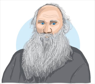 Leo Tolstoy (1828 - 1910 ) Russian writer.