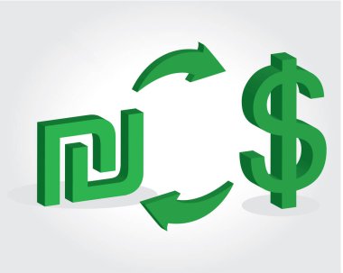 Israeli Shekel exchange American Dollar. Shekel to dollar. Israeli money currency exchange