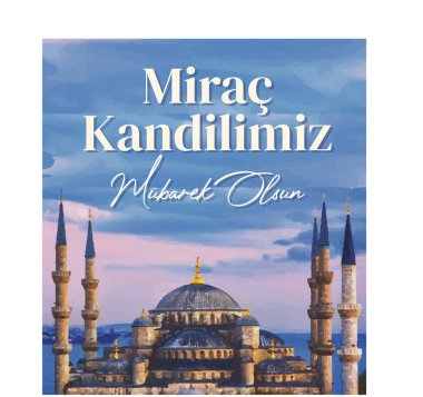 Mirac Kandilimiz Mubarek olsun. Mirac Kandili Kutlu olsun. Müslüman bayramı, ziyafet. Dini günler. Mirac