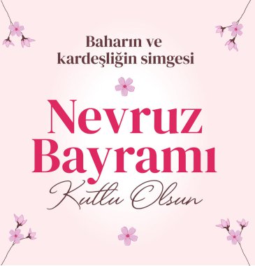 Bahar kutlaması vektör tasarımı 