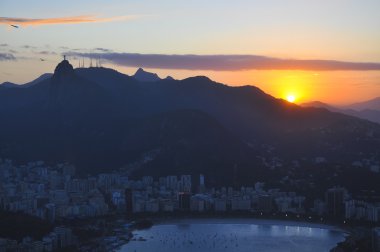 rio de janeiro günbatımı