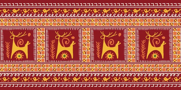 Украинский Этнический Орнамент Пасхальных Яиц Гуцульской Области Линейный Рисунок — стоковый вектор