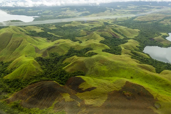 Jayapura. Sentani-See Stockbild