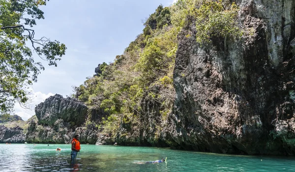 Philippinen, palawanesische Insel — Stockfoto