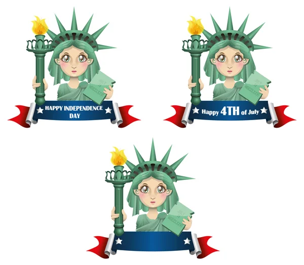 Statue of Liberty — Stock Vector