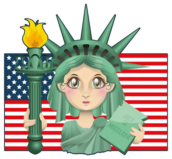 Statue Of Liberty — Stock Vector