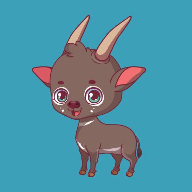 Renkli arka planda bir çizgi film canlandırması.