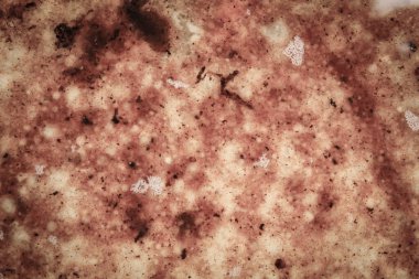 Yağ ve suyun arka planı, kahverengi renkli. Altın ton arkaplan.