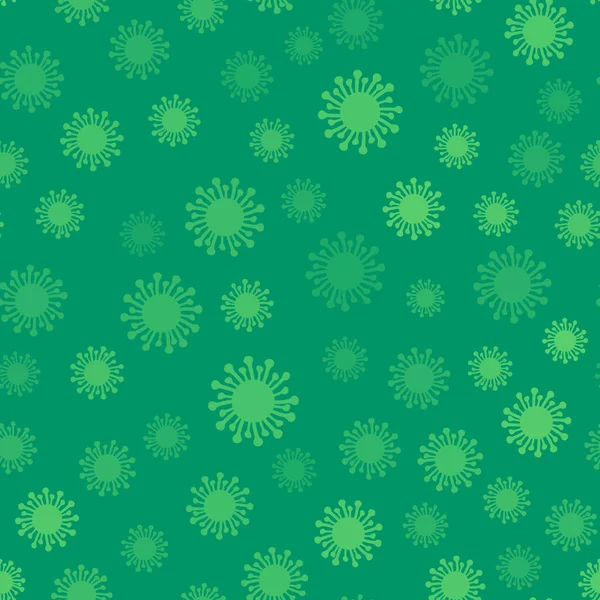 Pattern Light Green Virus Green Background Website Design Printing Paper — Stockvector