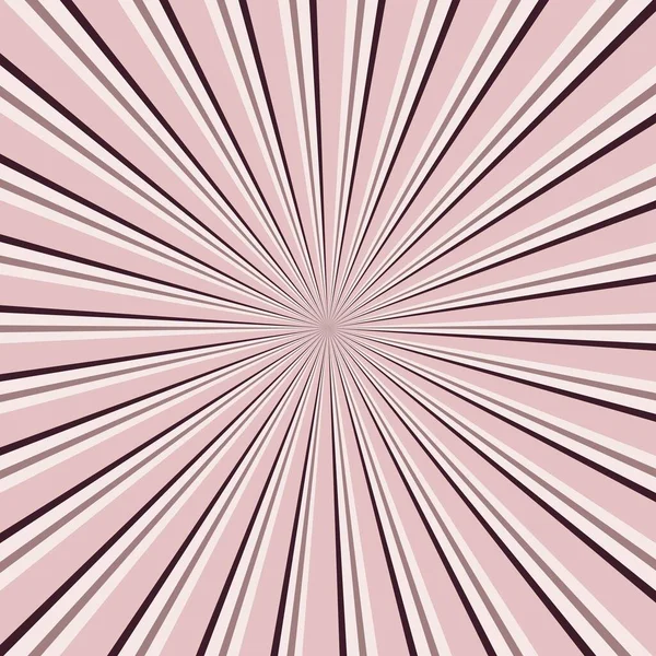 Baskı, şablon ve illüstrasyon için Pastel renklerde pop sanatında ışınlar. Vektör ortamı.