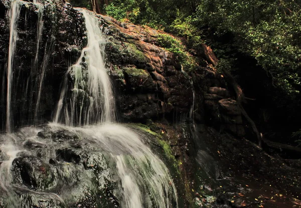 Vattakanal Wasserfall Levinge Bach Ausläufer Des Palani Gebirges Kodaikanal Tamilnadu — Stockfoto