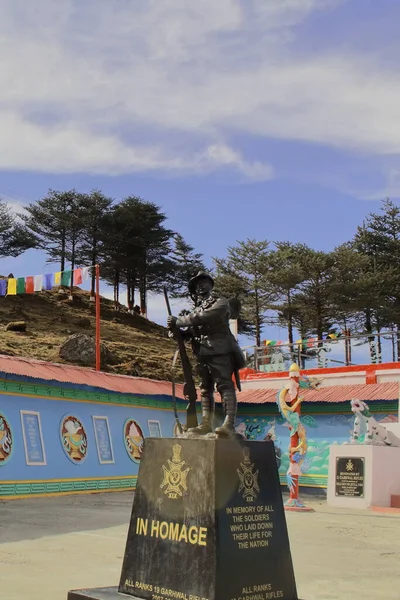 Tawang Arunachal Pradesh India 2020 Jaswant Garh War Memorial — 스톡 사진