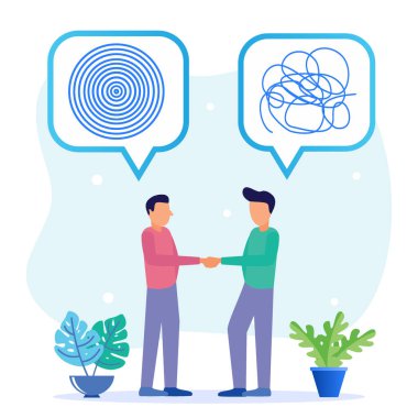 Mantıklı düşünmenin vektör çizimi ve zeka kavramının eleştirel değerlendirmesi. Etkili ve zekice bir bilgi yakalama yaklaşımı.