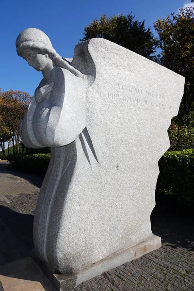 Κίεβο Ουκρανία Οκτωβρίου 2021 Μνημείο Του Χολοντόμορ Και Γενοκτονία Του — Φωτογραφία Αρχείου