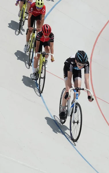 Kiev Ucrânia Junho 2021 Ciclismo Esportivo Com Ciclistas — Fotografia de Stock