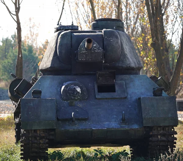 Kiev Ukraina Oktober 2021 Medium Tank Filmstudion För Offentlig Visning — Stockfoto