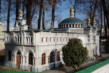 Kyiv, Ukrayna 11 Kasım 2021: Kyiv 'deki Manastır Yemekhanesi (Kyiv - Pechersk Lavra)