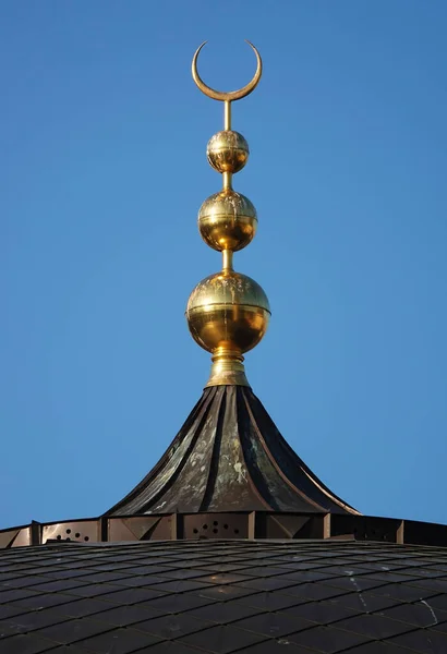 Kyjev Ukrajina Listopadu 2021 Velká Krásná Mešita Rahma Centru Kyjeva — Stock fotografie