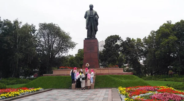 Kiev Ukraine August 2017 Monument Writer Poet Artist Sage Ukrainian — 图库照片