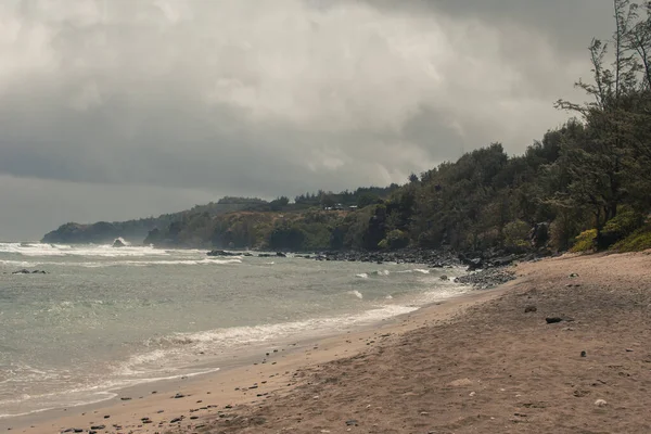 Panoramic landscape, beach view from West side, Hawai, Maui, 2022 — Stock Photo, Image