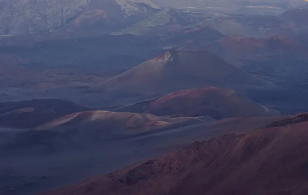 Πανοραμική θέα από το ηφαίστειο Haleakala στο Μάουι της Χαβάης — Φωτογραφία Αρχείου