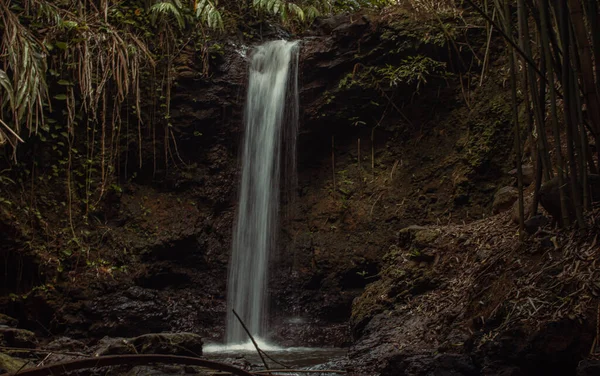 Cena Cinematográfica Cachoeiras Escondidas Hana Maui Hawai Foto Alta Qualidade — Fotografia de Stock