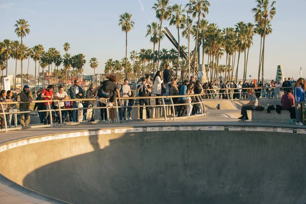 Street Photography from Venice beach skatepark, Los Ángeles, California, Estados Unidos, enero 2022 — Foto de Stock