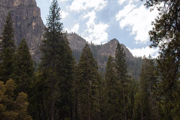 Jesienny Krajobraz Parku Narodowego Yosemite Kalifornia Stany Zjednoczone Wysokiej Jakości — Zdjęcie stockowe