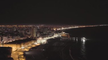 Mar del Plata 'daki Havana binasının 38. katının görüntüsü. Otel İl