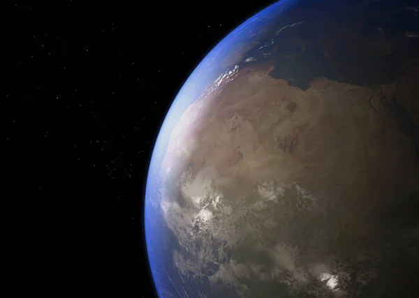 Планета Земля Елементи Цього Зображення Обставлені Наса Візуалізація — стокове фото