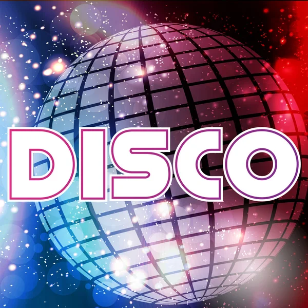 Disco Party Flyer Template - Illustration vectorielle — Image vectorielle