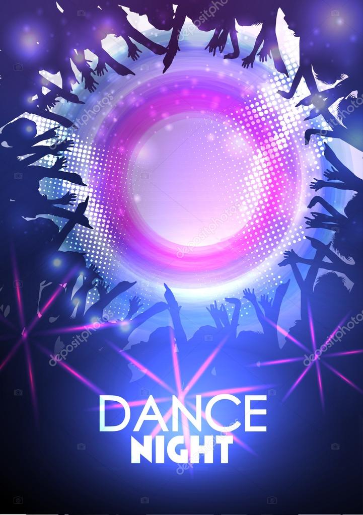 disco-party-poster-background-template-vector-illustration-stock