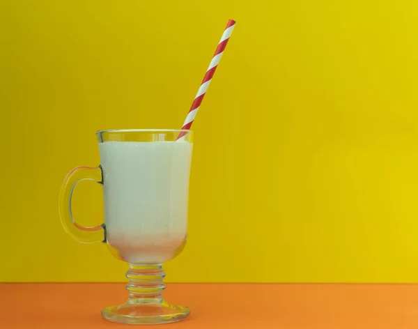 Bebida Iogurte Lassi Cocktail Bebida Tradicional Indiana Probiótico Saudável Indiano — Fotografia de Stock