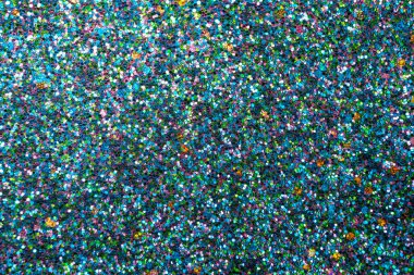 Arka plan olarak birçok renkli parlak yıldız, doku olarak. Yüksek kalite fotoğraf