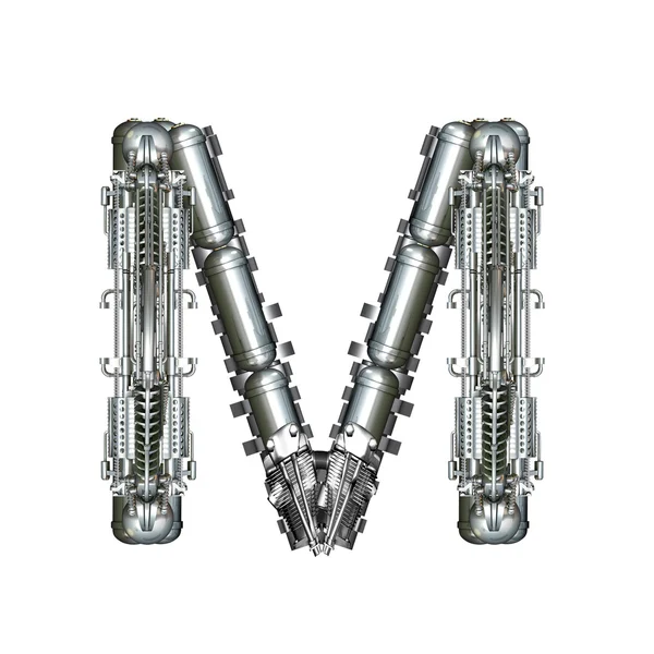 alfabe teknik olarak m harfi