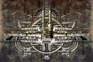 Teknik olarak elektronik arka plan