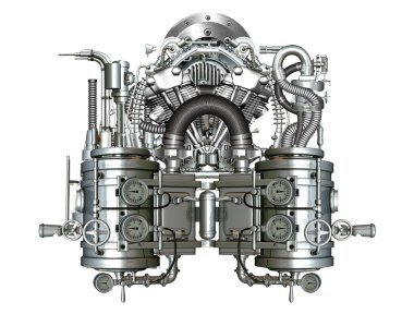 iki silindirli motor