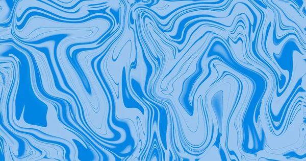 Abstract blue background. Dark blue ink texture. Fluid art. 3d rendering. — Foto de Stock