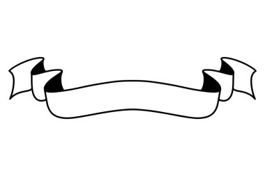 El yapımı kurdele. Robot resimdeki şerit. Karalama içinde girdap etiketi