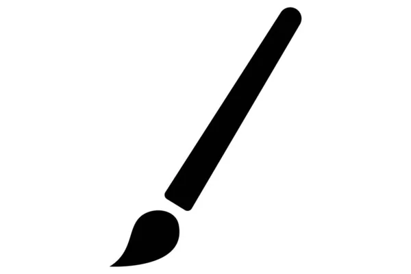 Paintbrush Paint Brush Symbol Drawing Brush — Stock Vector