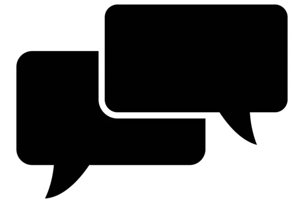 Εικονίδιο Συνομιλίας Σύμβολο Μηνύματος Εικονίδιο Μηνύματος Κειμένου Σύμβολο Συνομιλίας — Διανυσματικό Αρχείο