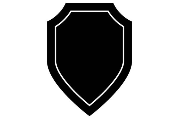 Icône Bouclier Symbole Protection Symbole Bouclier — Image vectorielle